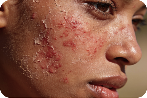 Dry skin